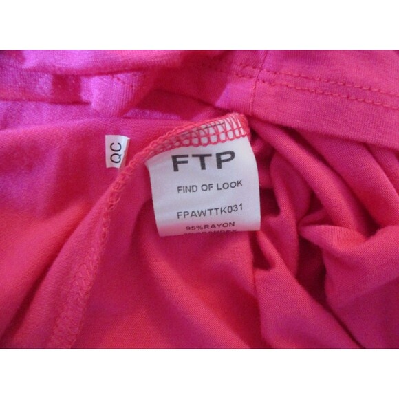 Fifth Parallel Threads Women's Top Size L Sleeveless Pink Scoop Neck - Picture 4 of 4